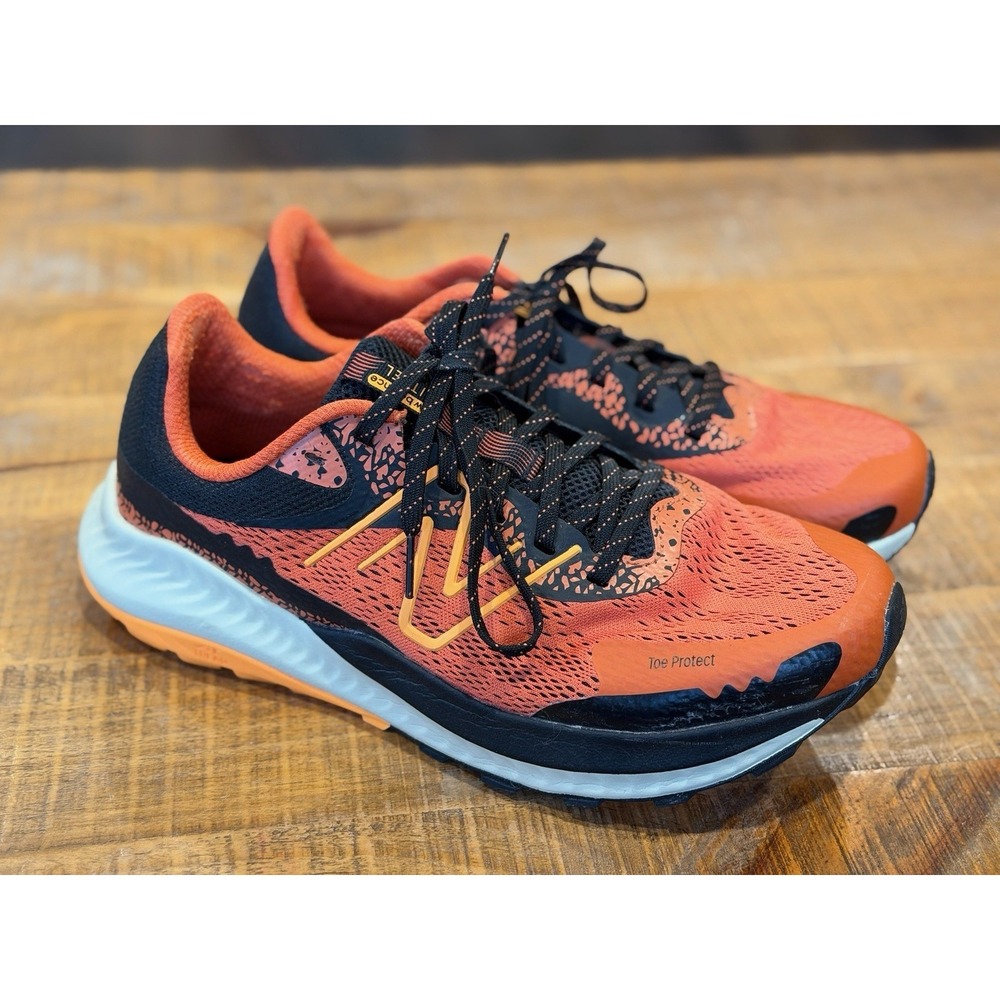 New Balance DynaSoft Nitrel v5 Cayenne Hot Marigold MTNTRTM5 Mens 9.5 4E Running